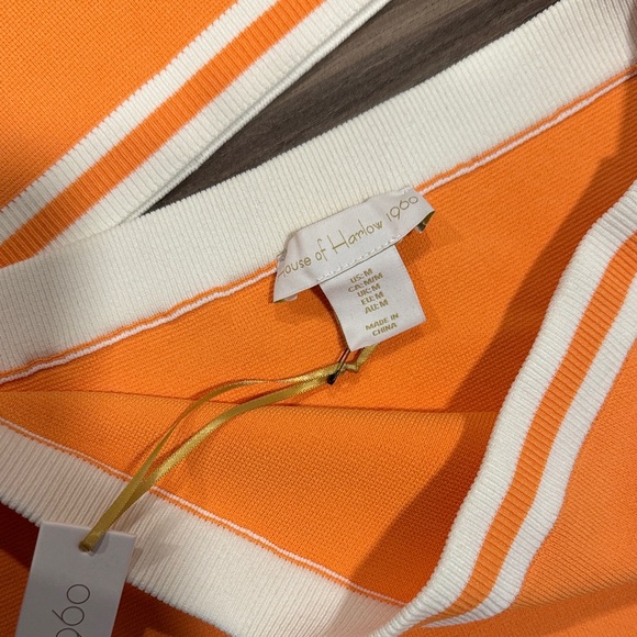 House of Harlow Orange Two-Piece Tank Top and Skirt Set - Picture 3 of 3